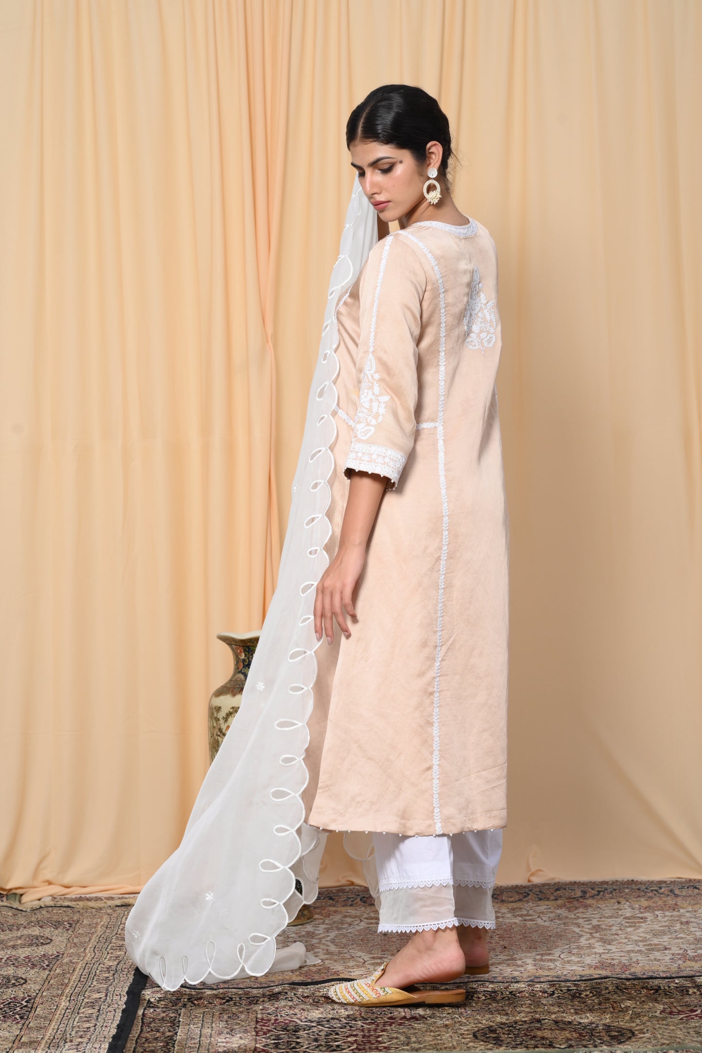 Tuscan Beige Dori work suit set