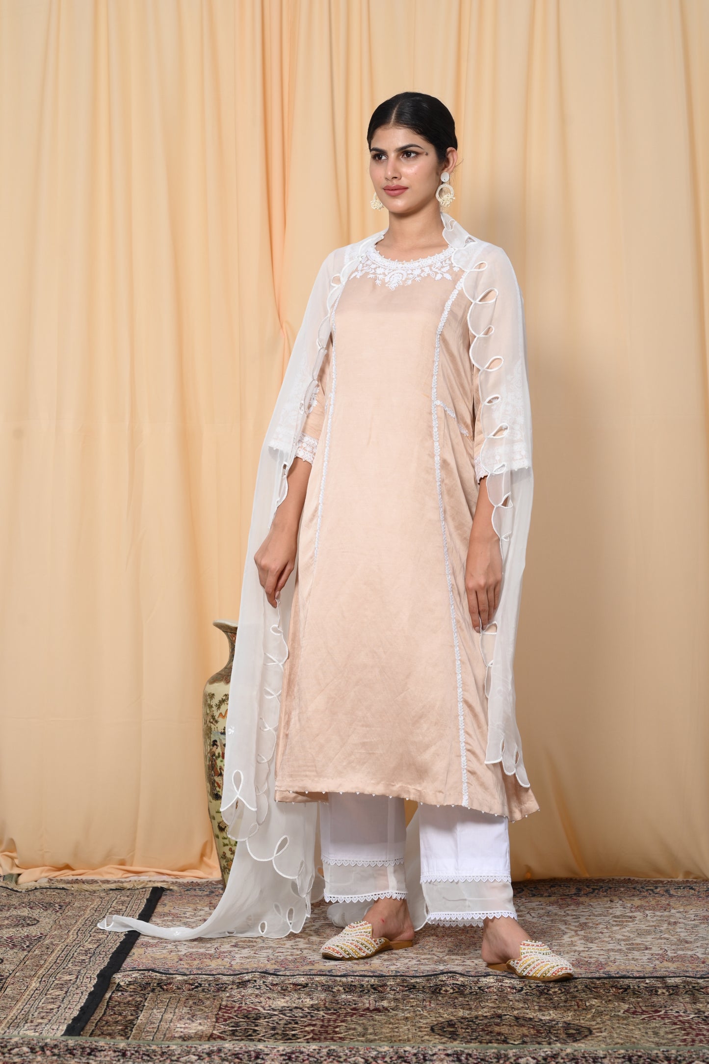 Tuscan Beige Dori work suit set