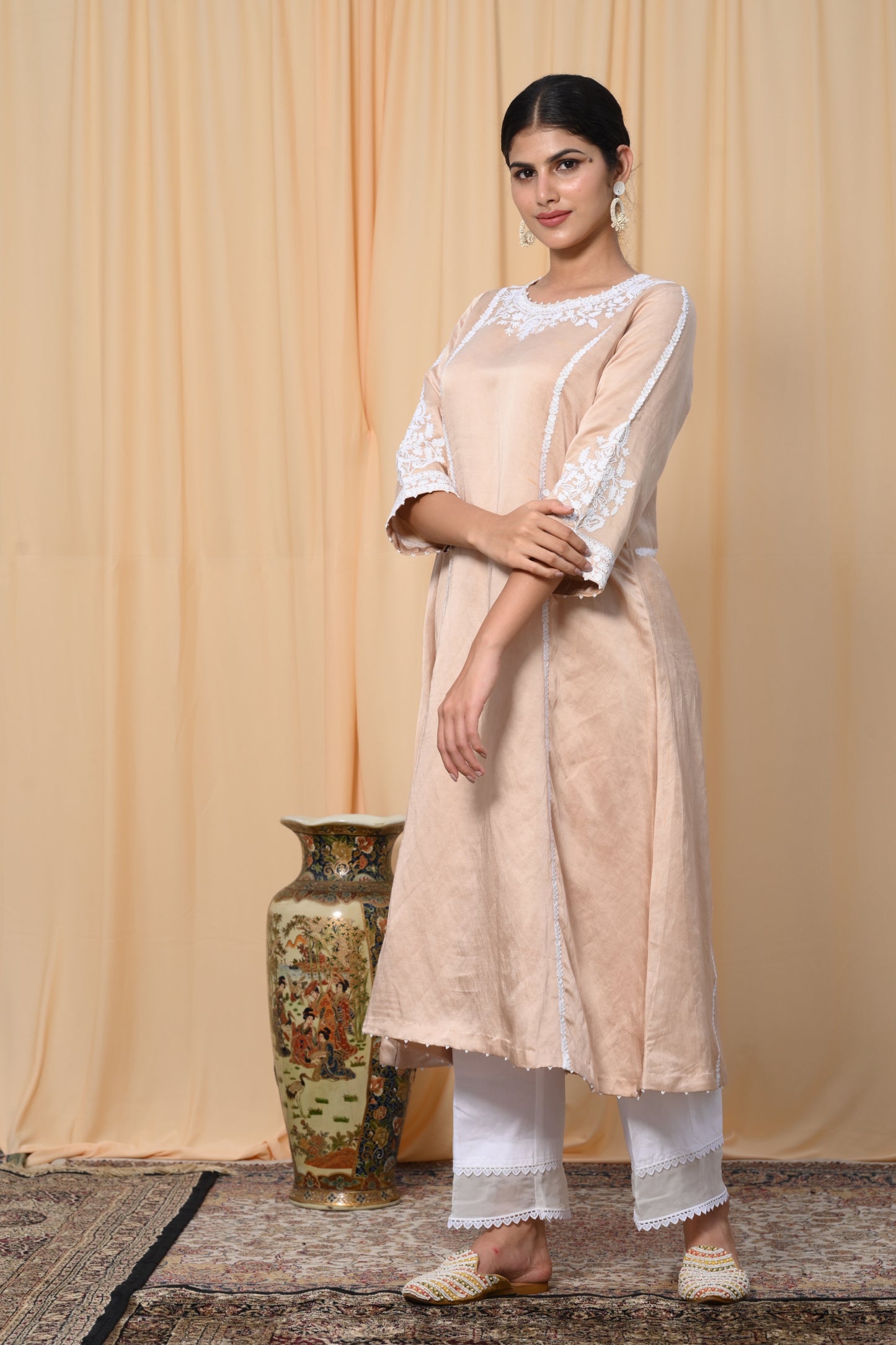 Tuscan Beige Dori work suit set