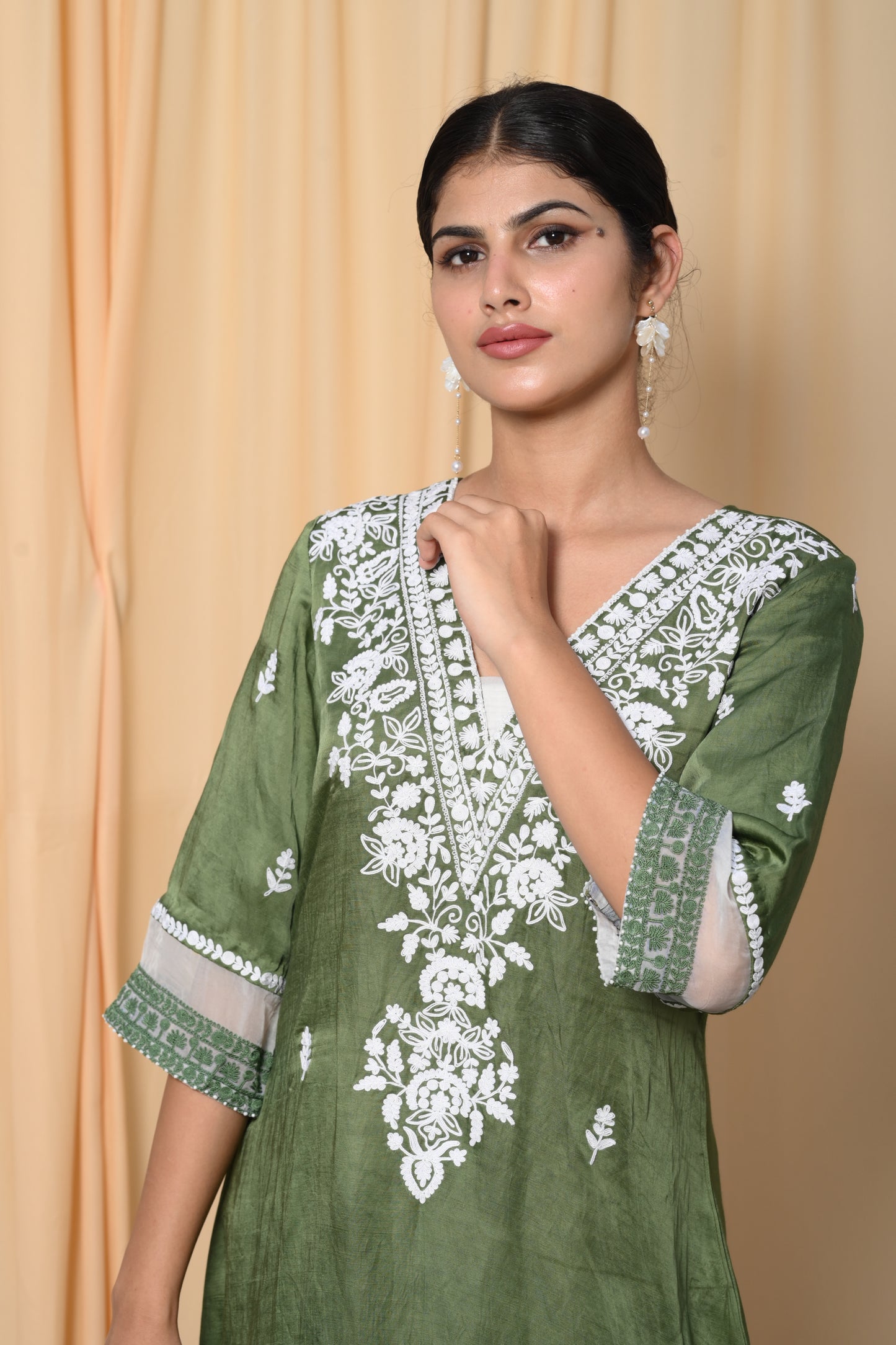 Sage Green Dori work suit set