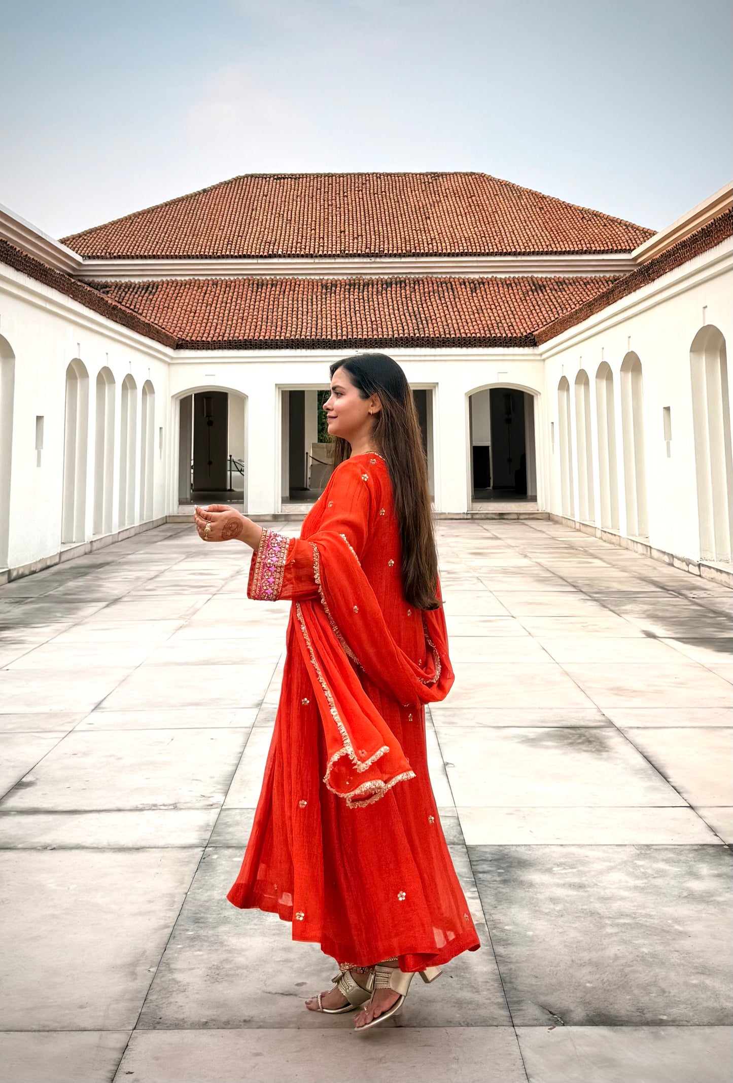 Saanjh Anarkali set