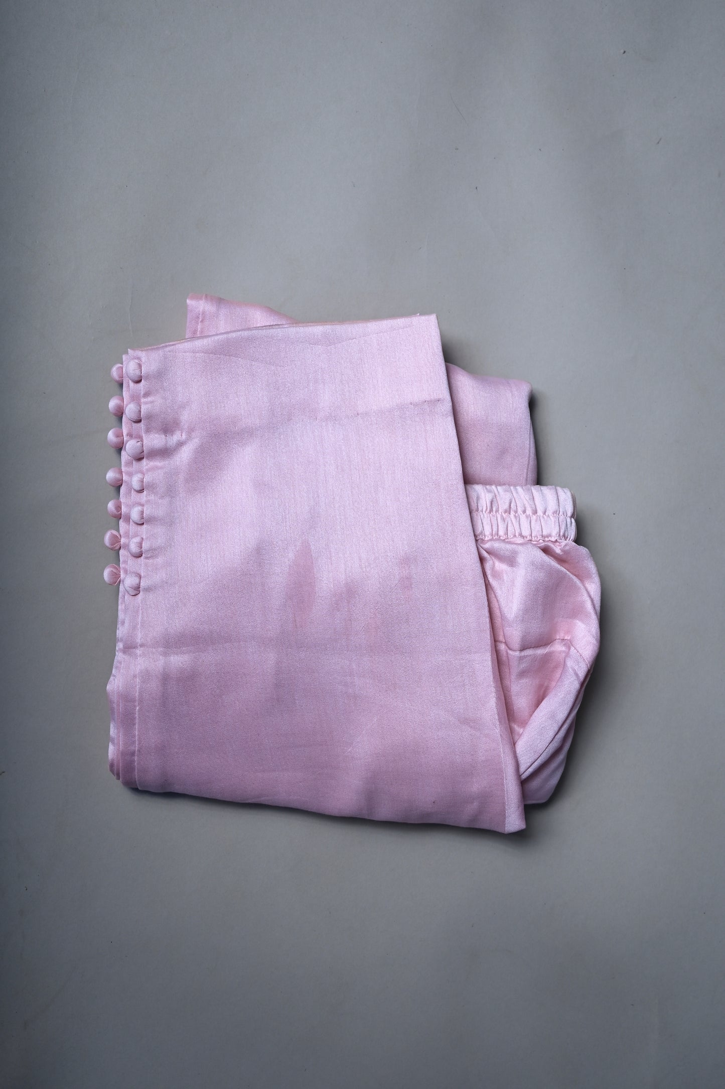 Blush Pink Thread work Kurti set