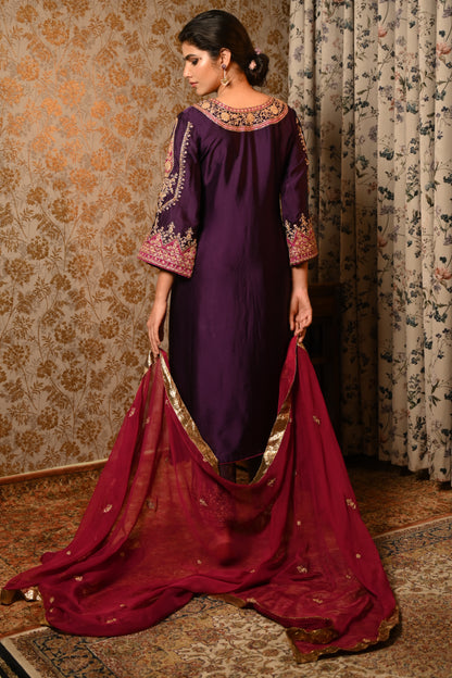 IYLA Hand Embroidered suit set