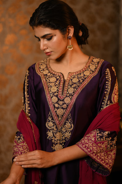 IYLA Hand Embroidered suit set