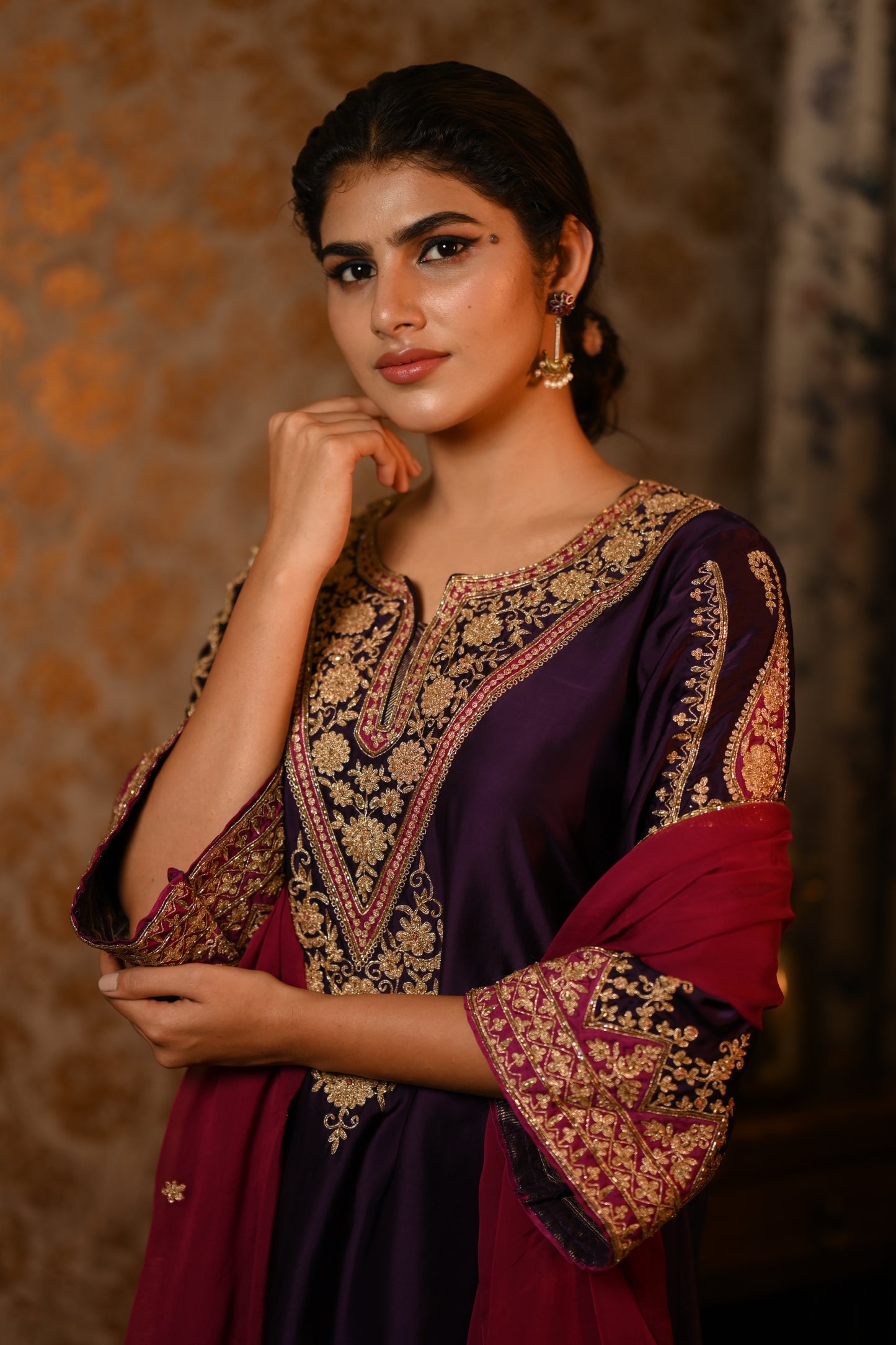 IYLA Hand Embroidered suit set
