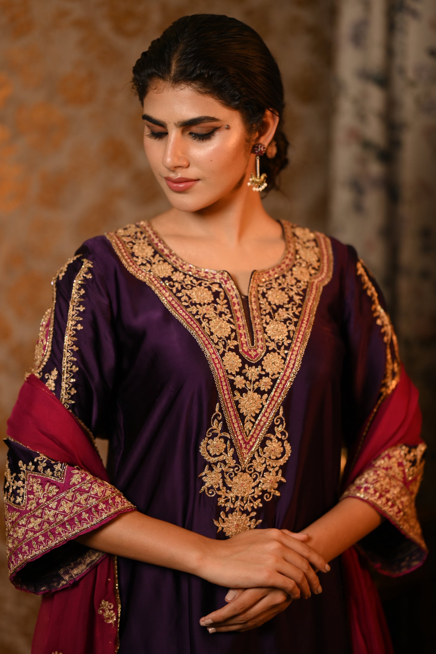 IYLA Hand Embroidered suit set