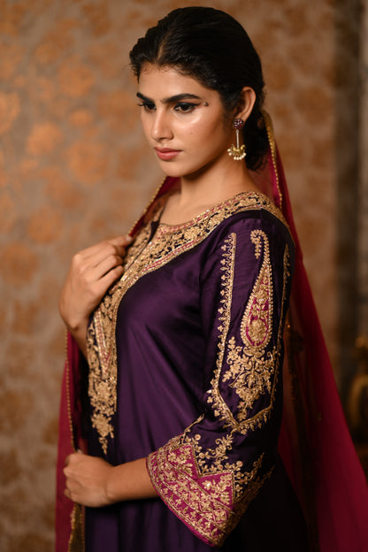 IYLA Hand Embroidered suit set