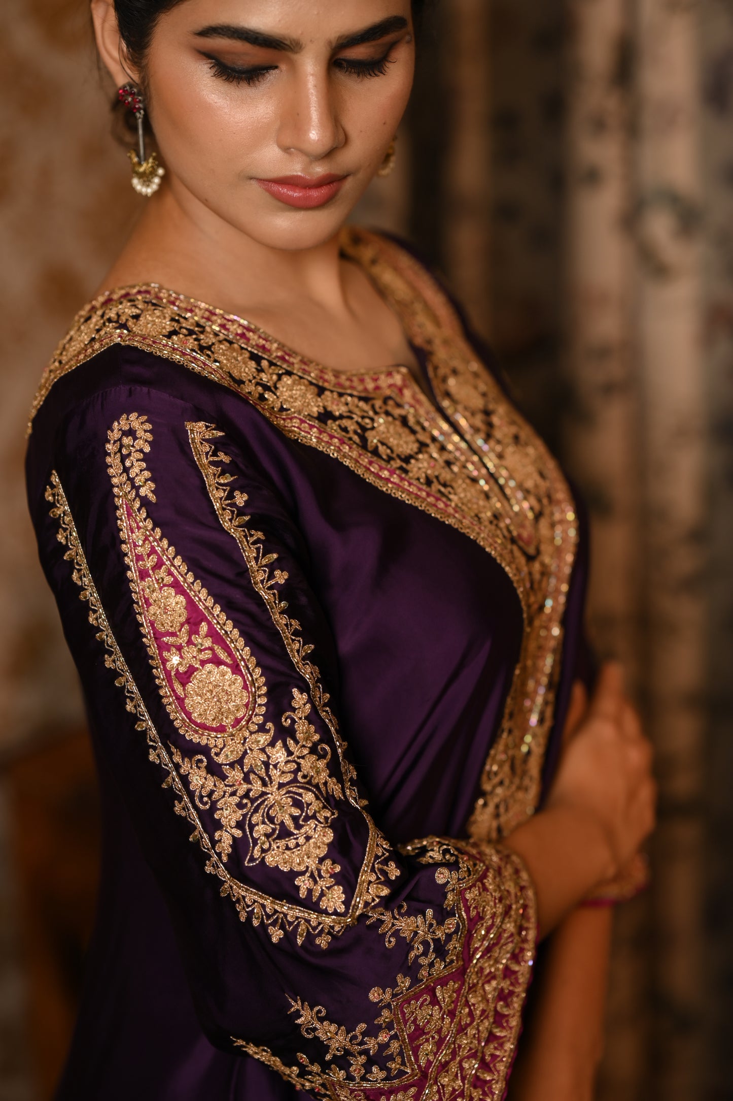 IYLA Hand Embroidered suit set
