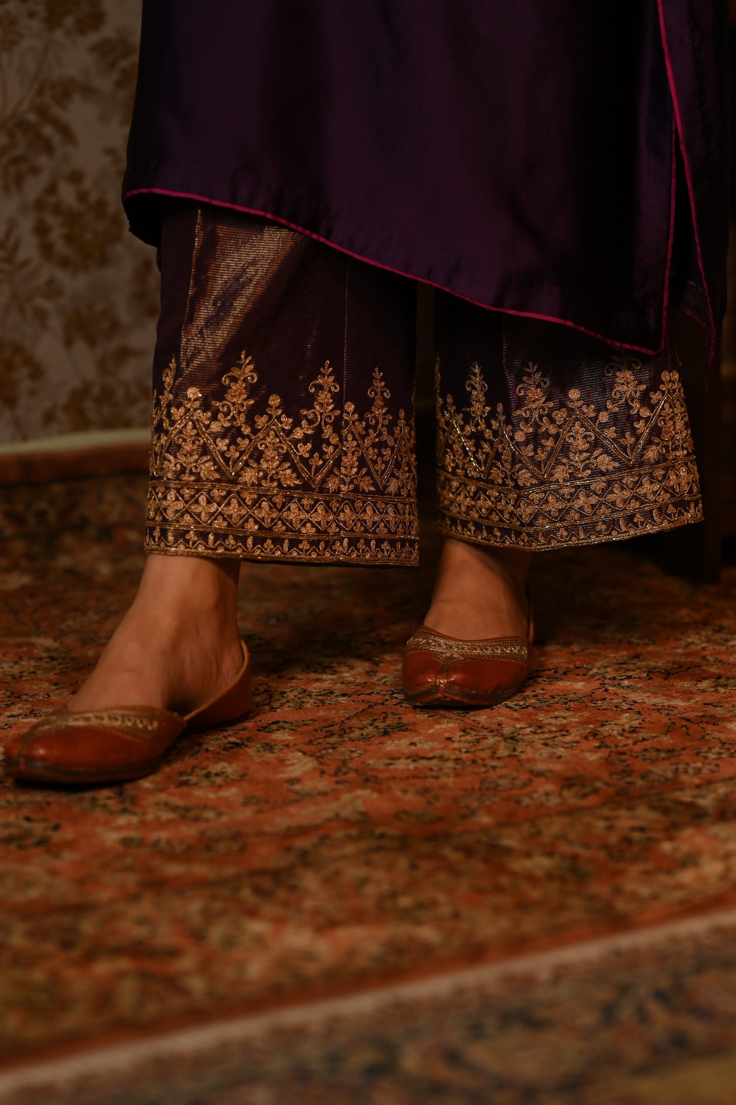 IYLA Hand Embroidered suit set