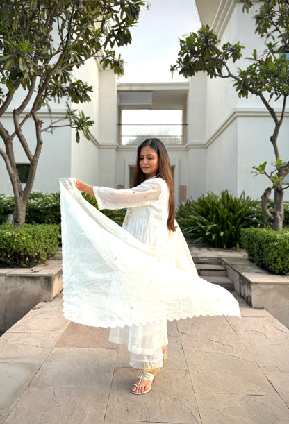 Ivory Pearl kurta set