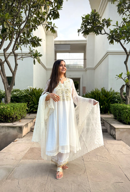 Ivory Pearl kurta set