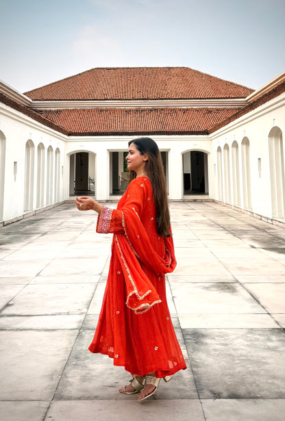 Saanjh Anarkali set