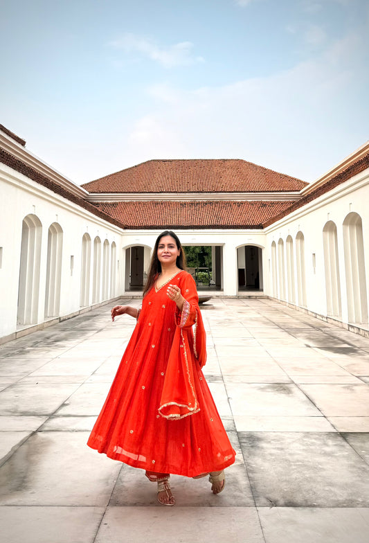 Saanjh Anarkali set