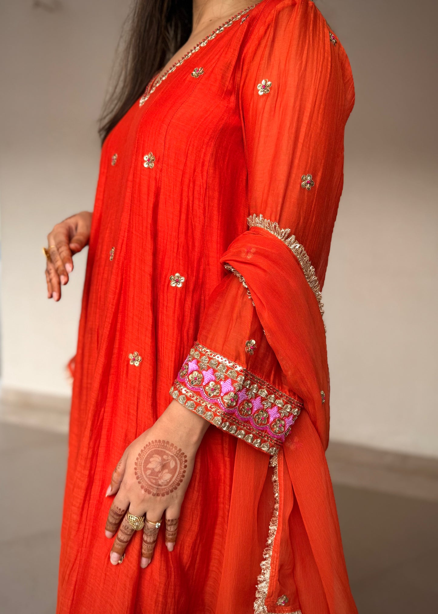Saanjh Anarkali set
