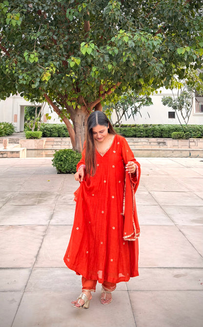 Saanjh Anarkali set
