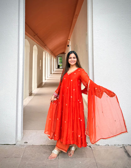 Saanjh Anarkali set
