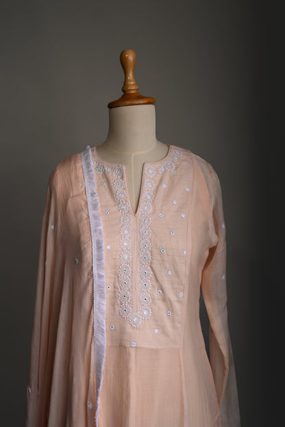 Noori Mulmul Kurti Set