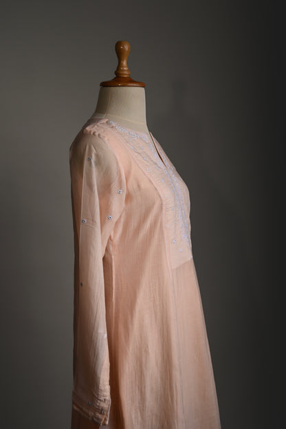 Noori Mulmul Kurti Set